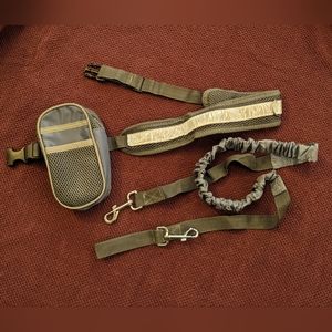 Hands free dog leash for running